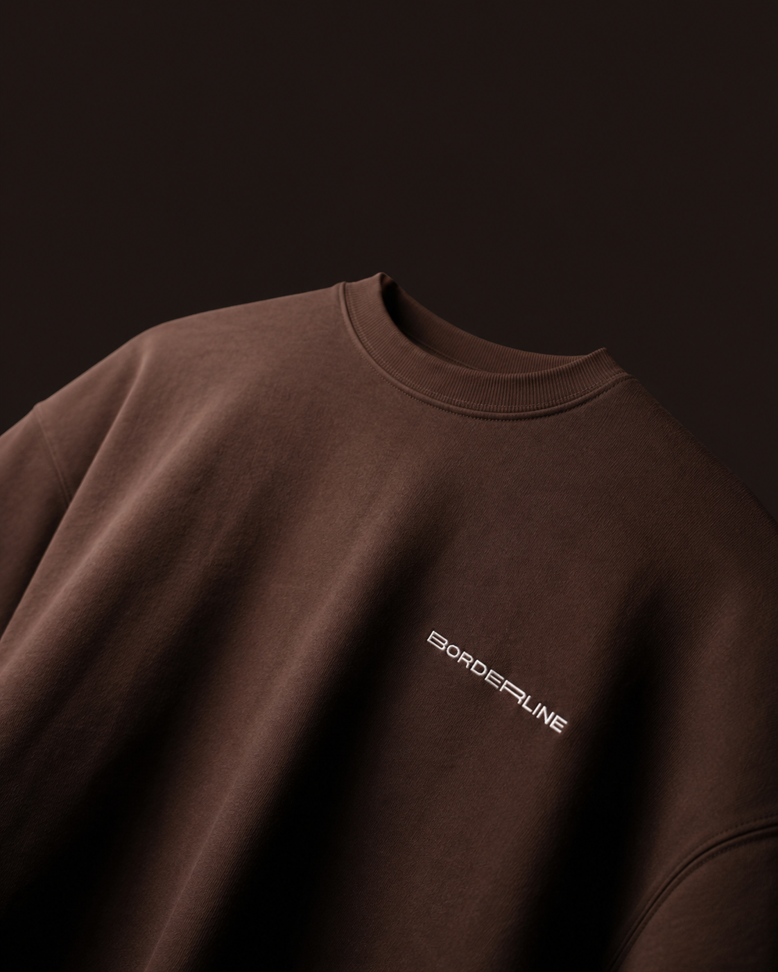Basic Brown Boxy Fit T-shirt