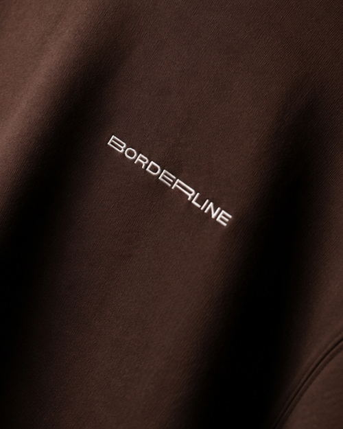 Basic Brown Boxy Fit T-shirt