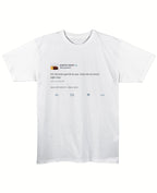 White Regular Fit T-shirt Front Design