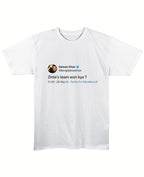 White Regular Fit T-shirt Front Design