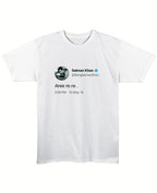 White Regular Fit T-shirt Front Design