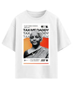 White Oversized T-shirt Front Design