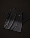 Basic Boxy Black Ombre T-shirt