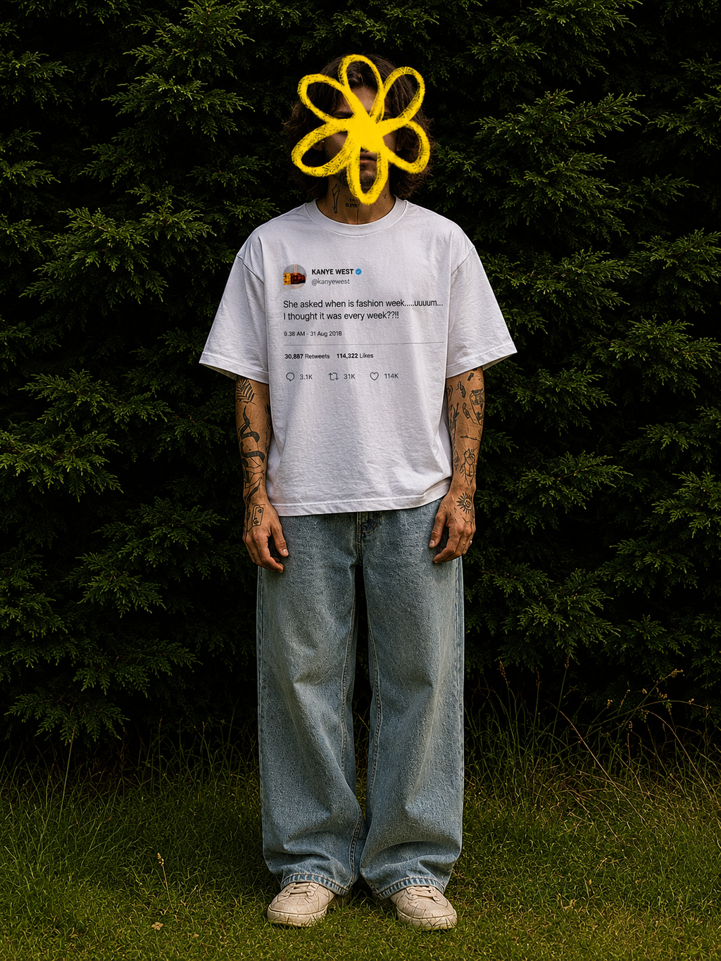 Ye Said It: Kanye Tweet Tshirt 4.0
